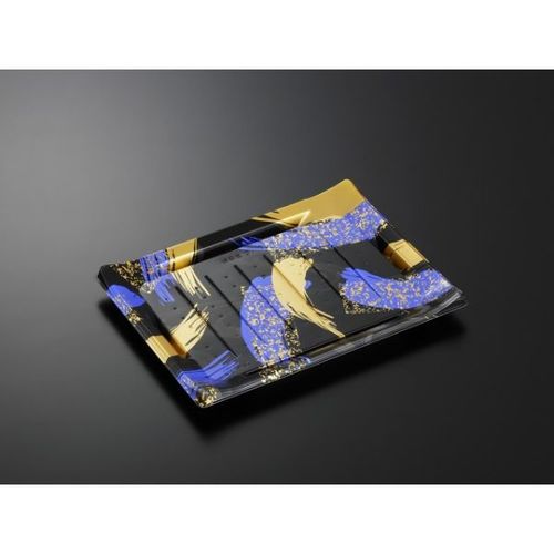 HS波ね皿27−21光琳BK−BK身 6セット