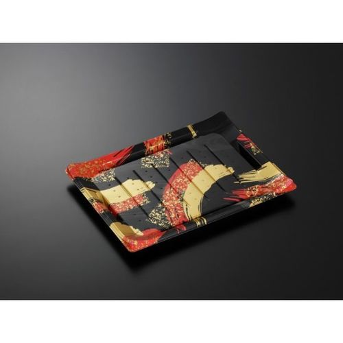 HS波ね皿27−21光琳R−BK身 6セット