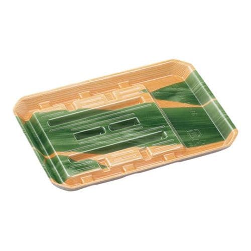 発泡トレーFU−22−16(V)木目葉らん×20