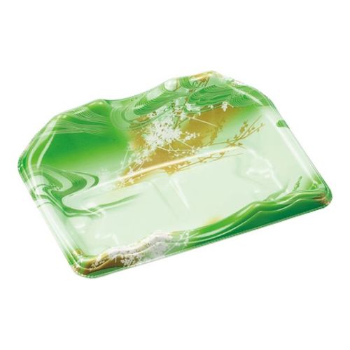 刺身容器 豊山18−14 本体 天の川緑 ×30