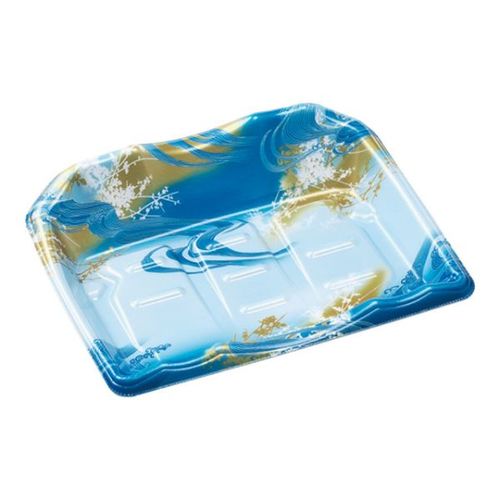 刺身容器 豊山24−19 本体 天の川青 ×12