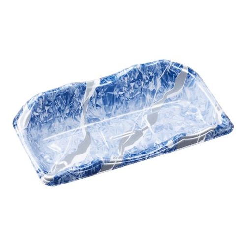 刺身容器 豊山24−14 本体 銀氷青 20セット