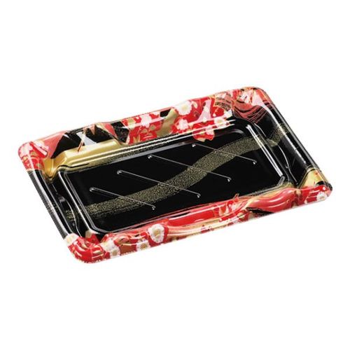 大波皿2−4(V1) 本体 風花赤 18セット