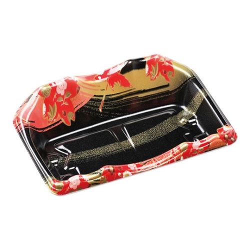 刺身容器 豊山20−14 本体 風花赤 24セット