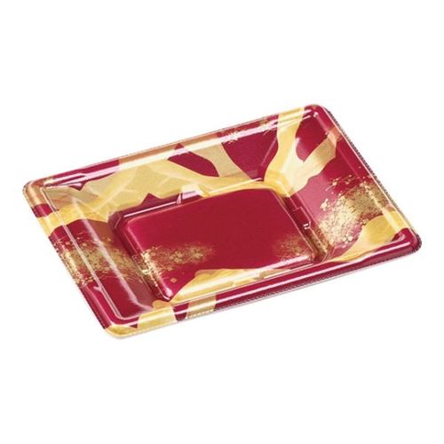 刺身容器 平舟15−11 本体 あかね金 ×40