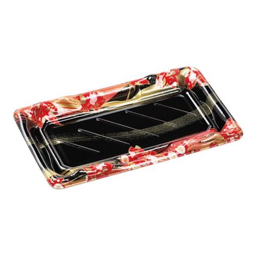 大波皿2−5(V1) 本体 風花赤 16セット