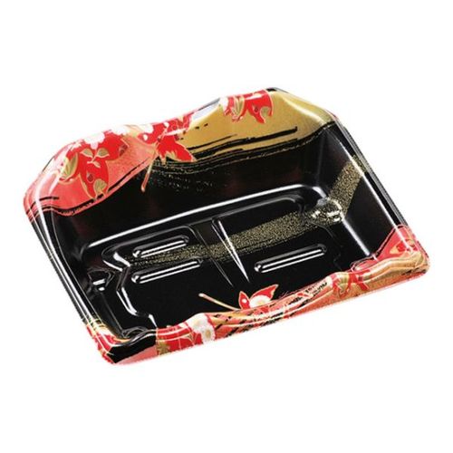 刺身容器 豊山20−16 本体 風花赤 18セット