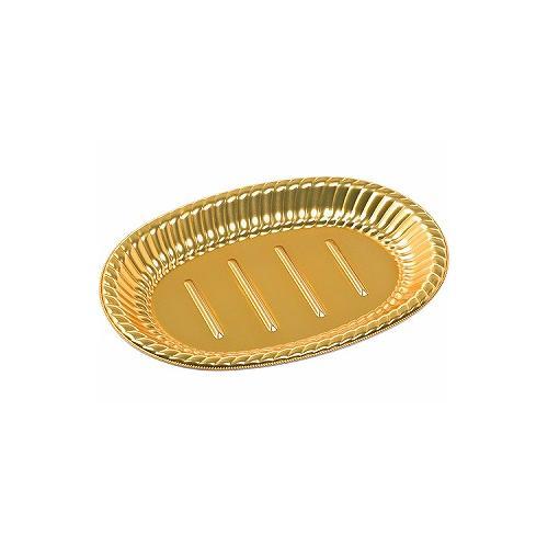 ティアラ小判皿27−20 本体 金 8セット