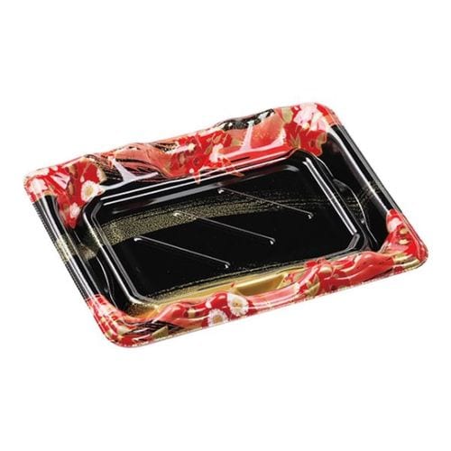 大波皿2−3(V1) 本体 風花赤 18セット