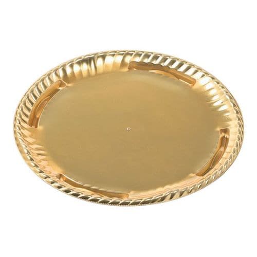 ティアラ丸皿28 本体 金 40セット