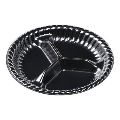 ティアラプラッター丸10 本体 黒 24セット