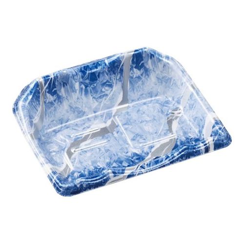 刺身容器 豊山20−17 本体 銀氷青 18セット