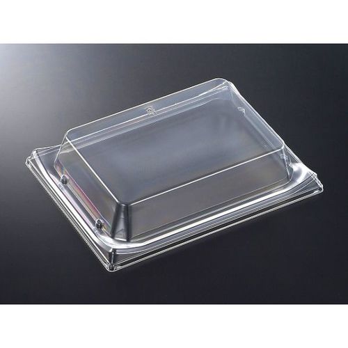 刺身容器 CT波ね皿24−18蓋(CAPG) ×8