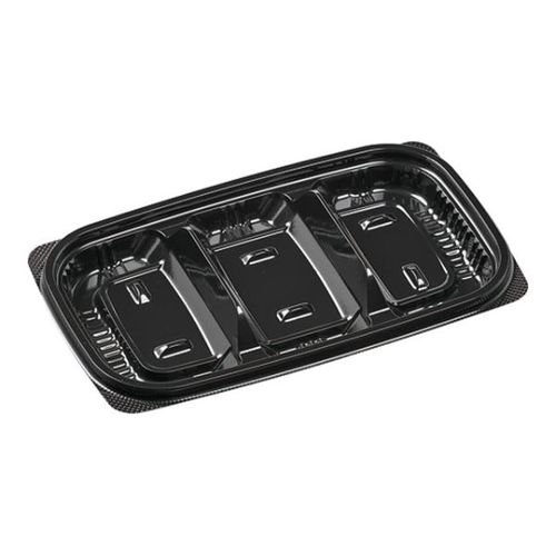 寿司容器MSD惣菜18−11(17)−3黒×24