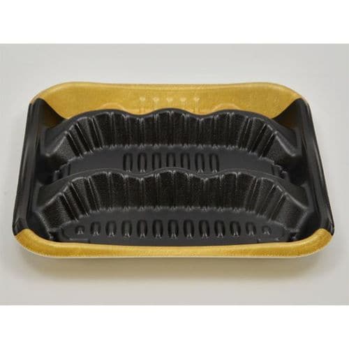 軽食容器MFP−ホットキッチン5TK金座黒×12