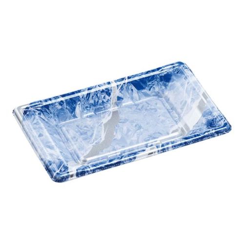 刺身容器 平舟18−11 本体 銀氷青 30セット