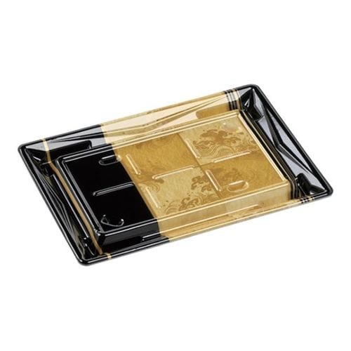 刺身容器 Sステージ24−17 本体 輪島金×12