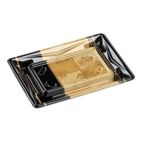 刺身容器 Sステージ18−13 本体 輪島金×20