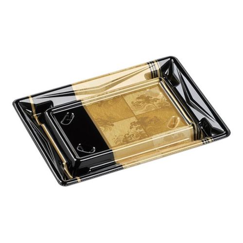 刺身容器 Sステージ19−14 本体 輪島金×18