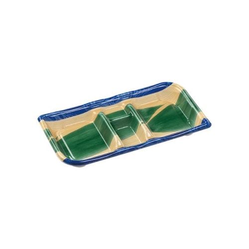 SB葉皿28−15−1 本体 清流葉らん ×12