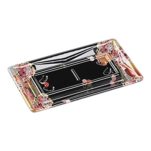 刺身容器Sステージ19−11本体はな帯赤×24