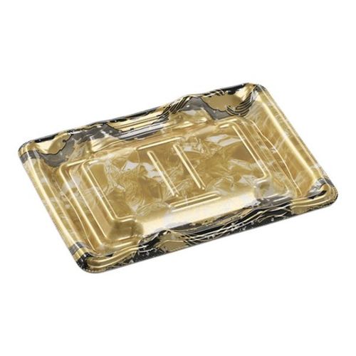 刺身容器 大波台19−14 本体 荒波金 ×20