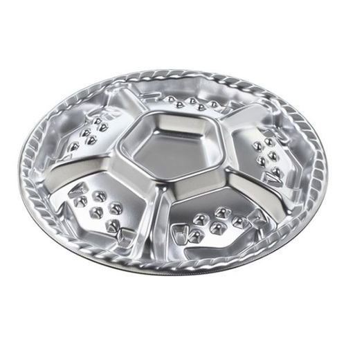 シェルトプラッター丸30 本体 銀 20セット