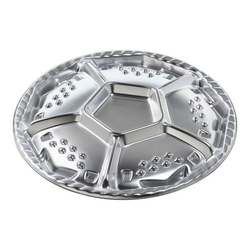 シェルトプラッター丸50 本体 銀 10セット