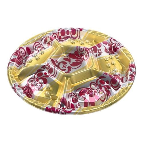 シェルトプラッター丸30 本体 エリス赤 ×20