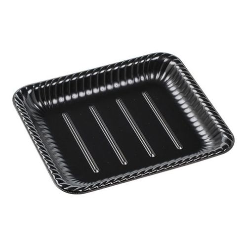 ティアラ角皿25−22 本体 エコ黒 12セット