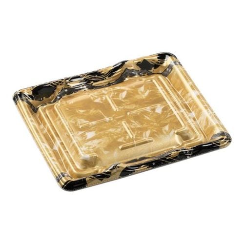 刺身容器 大波台19−17 本体 荒波金 ×18