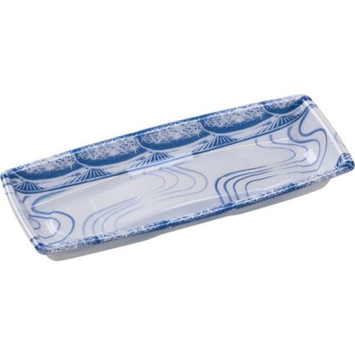 軽食容器 角盛鉢25−10(30)A 水紋青×20