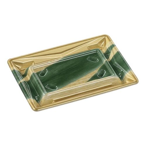 刺身容器Sステージ18−13本体金木目葉らん×20