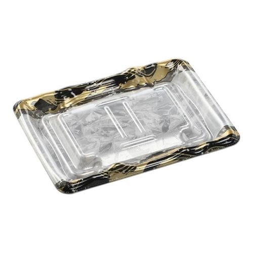 刺身容器 大波台19−14 本体 荒波銀 ×20