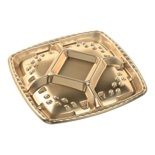 シェルトプラッター角40 本体 金 20セット