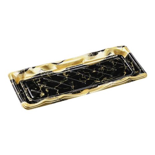 大波皿2−8 本体 黒なぎ金 12セット