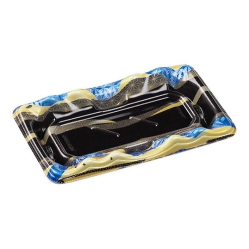 大波皿1−3 本体 山瀬青 30セット