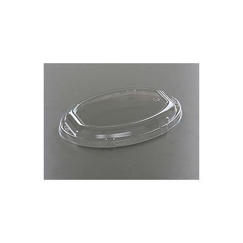 軽食容器 BAKEQ楕円容器 蓋(OPS) ×18