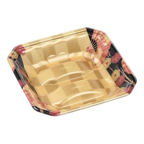 メガプレート20−20(37)扇市松金×12