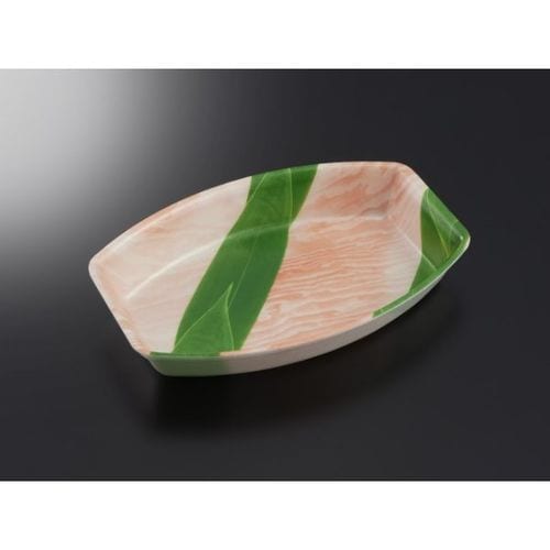 発泡トレー 芝舟 102 笹木肌内 (L) ×24