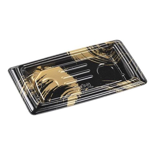 刺身容器 ひら盛19−11 本体 はけ風金 ×24