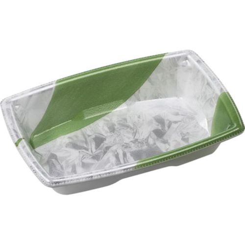 軽食容器角盛鉢15−10(30)本体笹氷×30