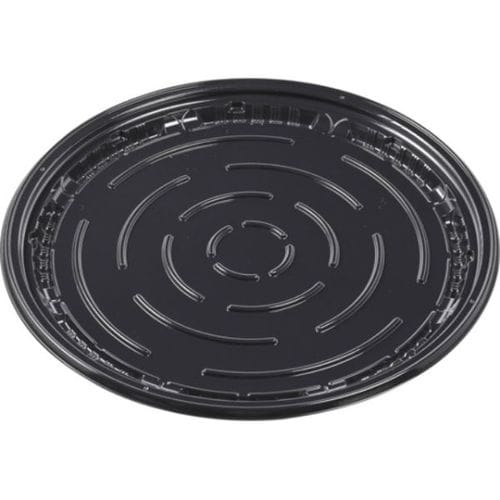 軽食容器 MSDピザ丸11インチ 本体 黒 ×8