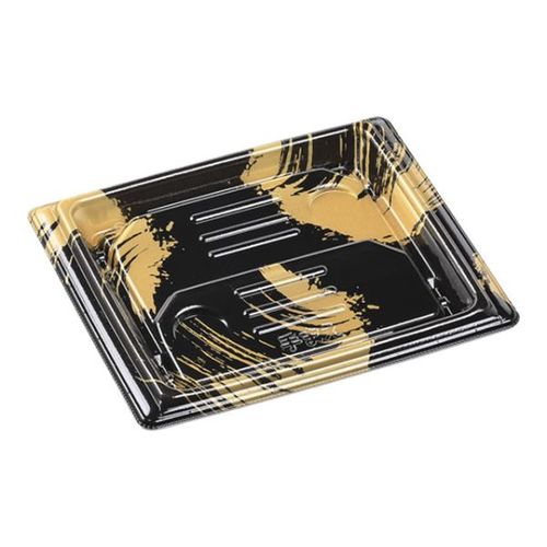 刺身容器 ひら盛19−17 本体 はけ風金 ×16