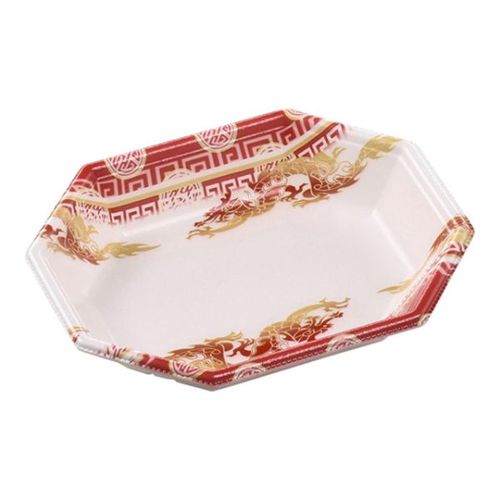 軽食容器MFP長八角16−13(27)神竜赤×32