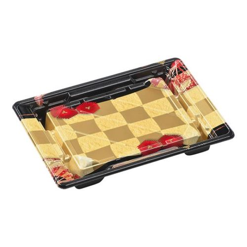 組み皿2−3 本体 扇市松金 16セット