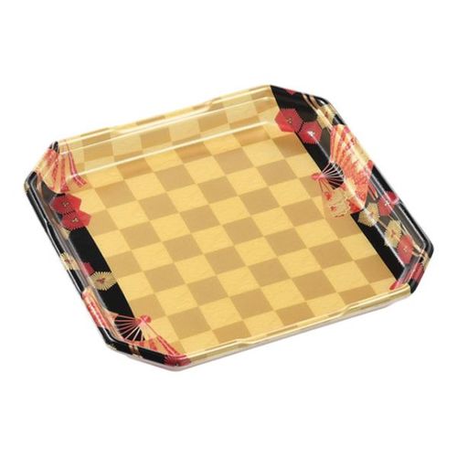 発泡トレー しゃぶしゃぶ5人浅 扇市松金 6セット