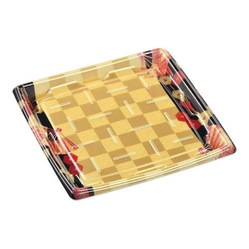 発泡トレー MTD24−24平 本体 扇市松金×8