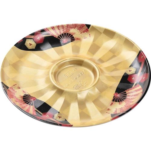 発泡トレー しゃぶしゃぶ275 本体 扇市松金×8