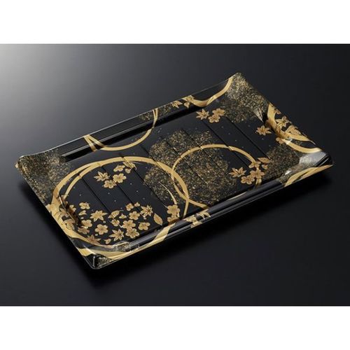 HS波ね皿33−21松月黒−BK身 6セット